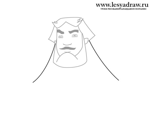 Как нарисовать Илью Муромца поэтапно