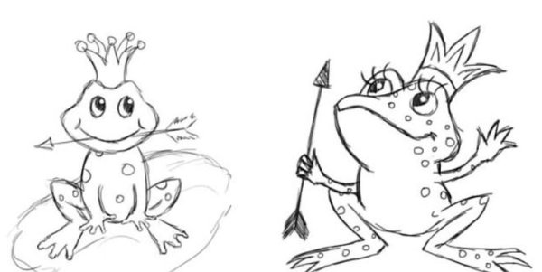 Царевна лягушка раскраска для детей