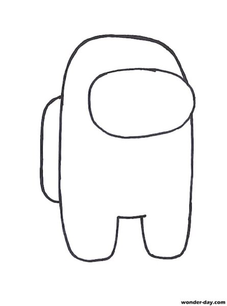 Нарисовать амонг АС