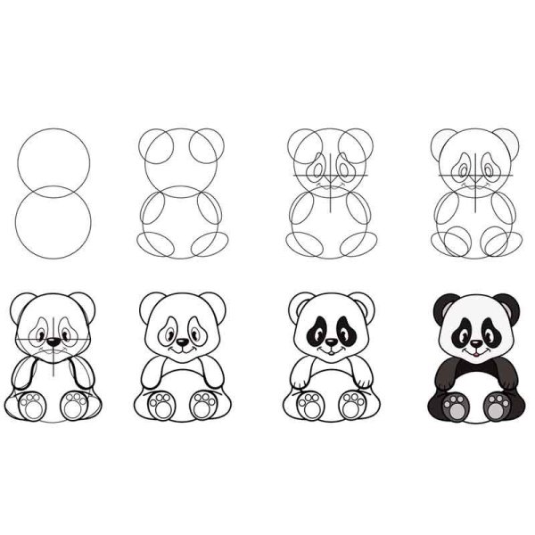 Мини рисунки поэтапно