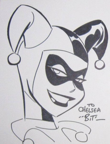 Харли Квин ричунок легкий