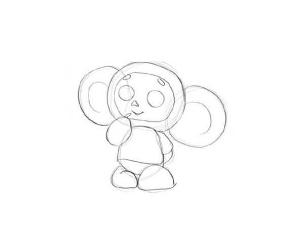 Чебурашка рисунок