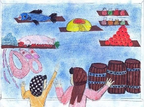 Рисунки детей к рассказу чудесный доктор