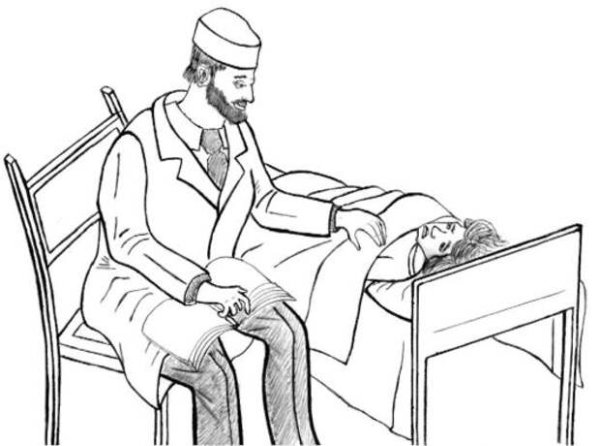 Раскраски врач в больнице