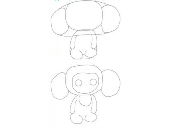 Чебурашка рисунок