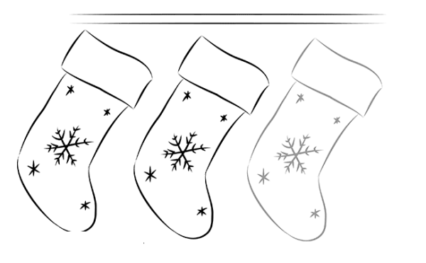 Новогодние носочки для подарков