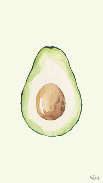Нарисовать авокадо