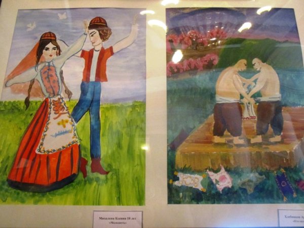 Сабантуй рисунок