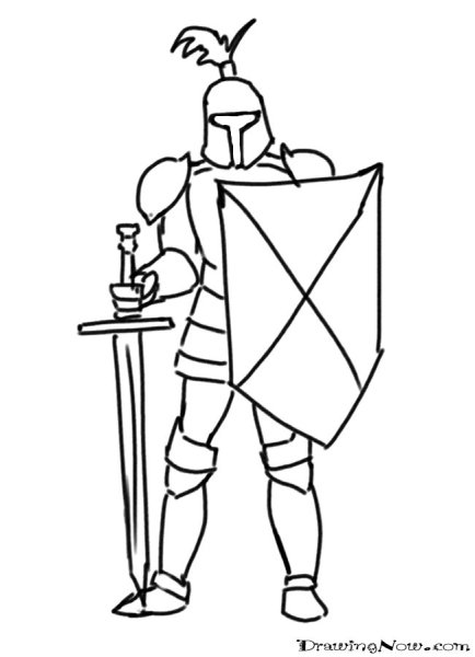 Рыцарь карандашом