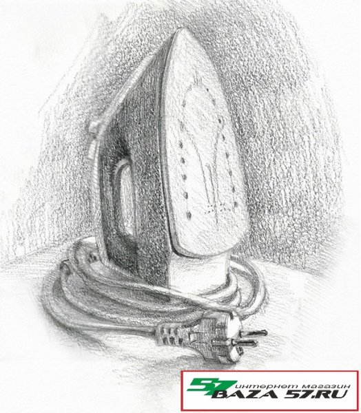 Утюг раскраска