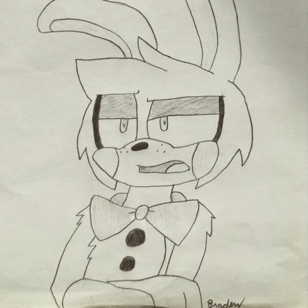 Арты ФНАФ для срисовки карандашом