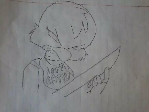 Поэтапное рисование чики