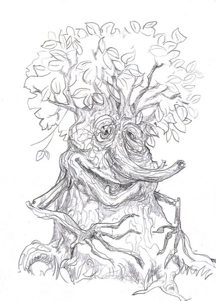 Рисование Леший