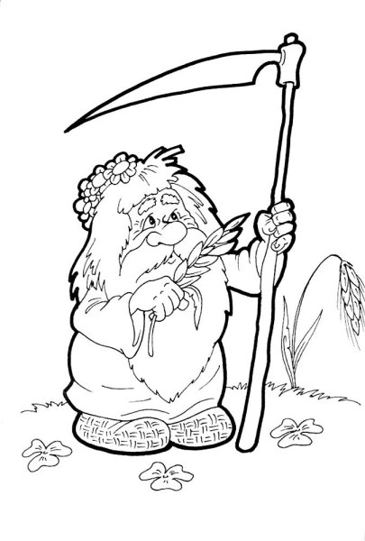 Домовой мультяшный