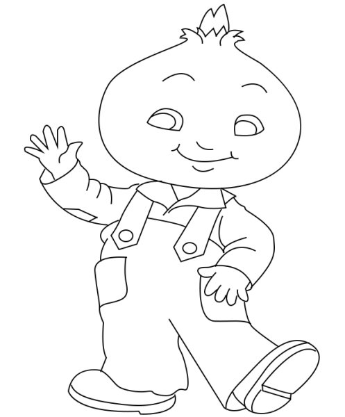 Чиполлино карандашом