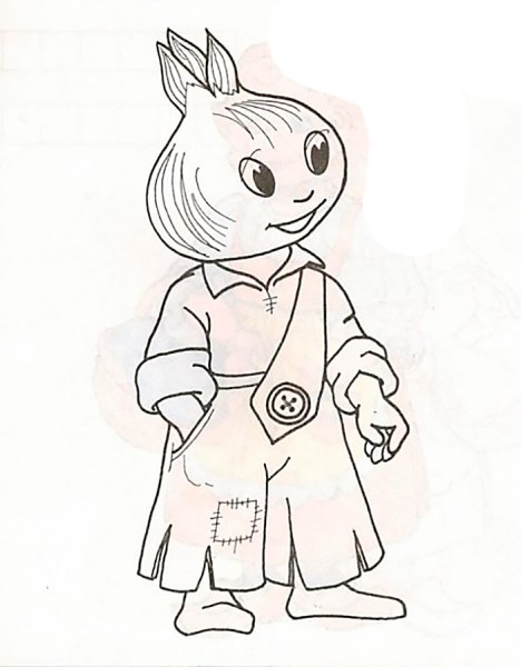 Герои сказки Чиполлино раскраски для детей