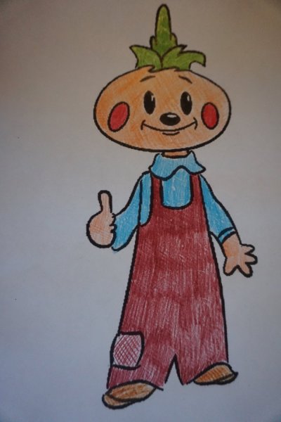 Чиполлино рисунок