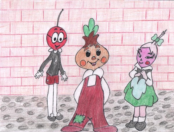 Герои сказки Чиполлино