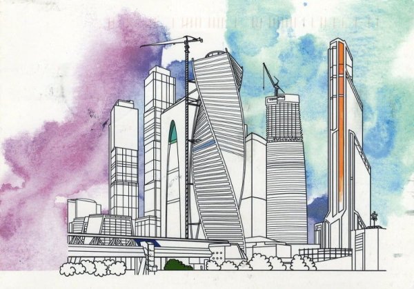 Высотки карандашом