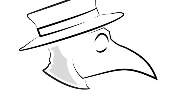 Чумной доктор контур