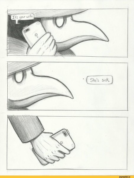 Комиксной Чумной доктор