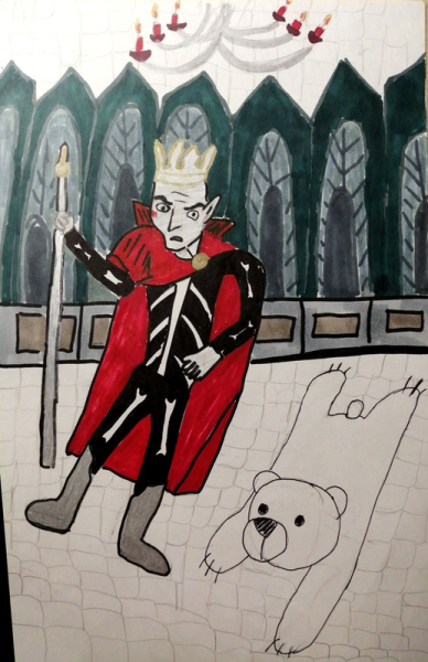 Кощей Бессмертный рисунок