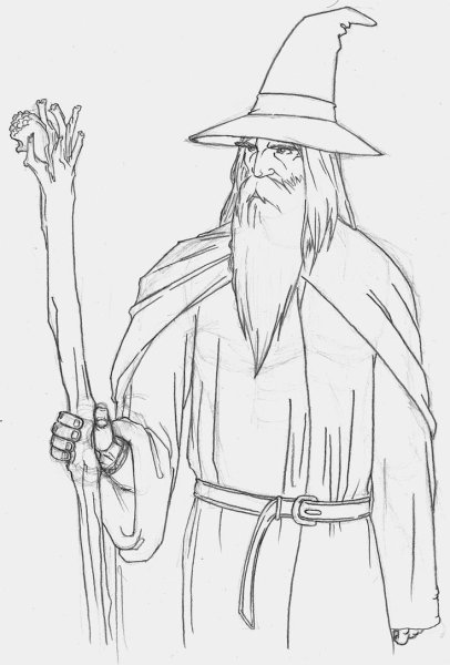 Властелин колец волшебник Гэндальф