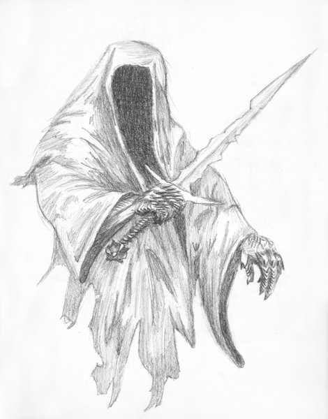 Раскраски Властелин колец назгулы