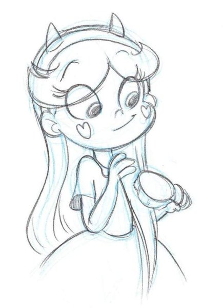 Стар Баттерфляй и Марко для срисовки