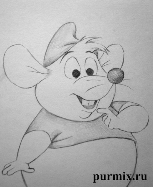 Мульт персонажи карандашом