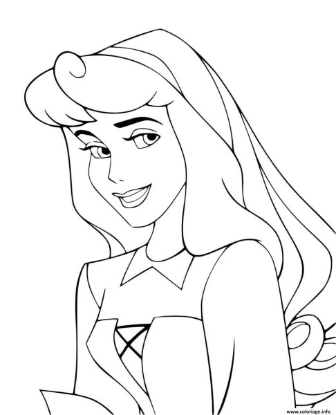 Рисунки для срисовки принцессы