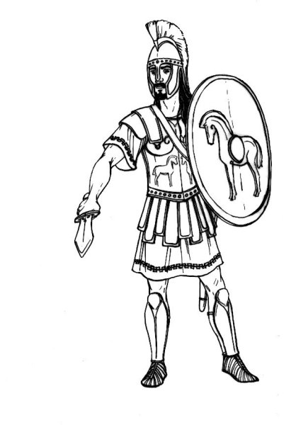 Рисунки Гектор Илиада