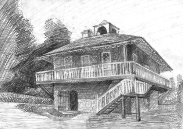 Наброски особняка