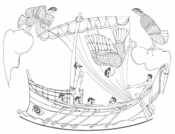 Иллюстрация к поэме Гомера Одиссея