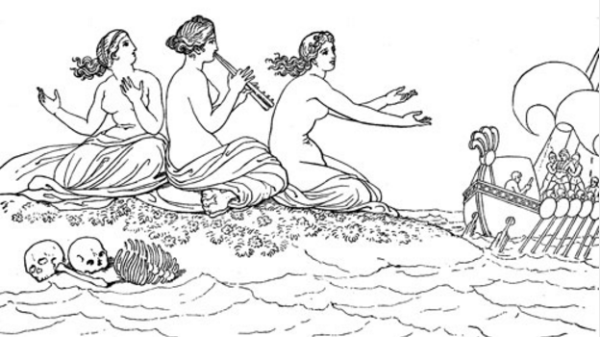 Иллюстрация к поэме Гомера Одиссея 5 класс