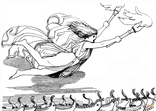 Иллюстрации к поэме Илиада и Одиссея