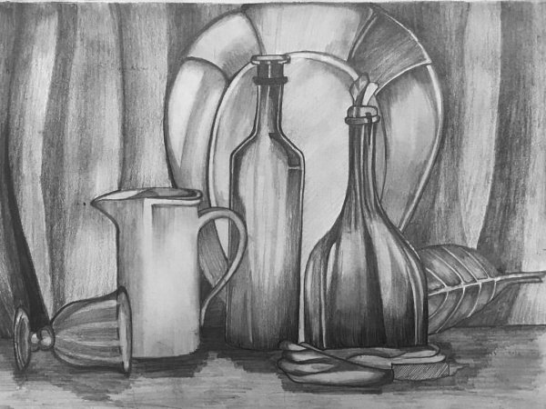 Натюрморт в графике