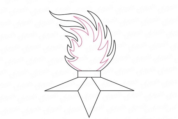 Нарисовать вечный огонь