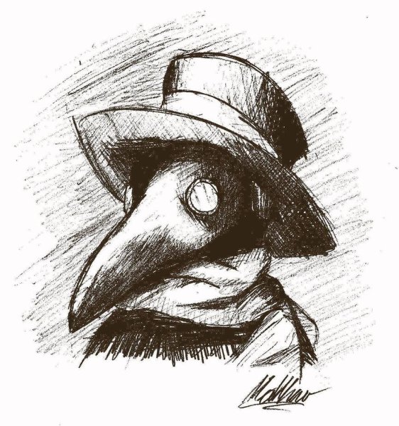 Доктор скетчи чумного доктора