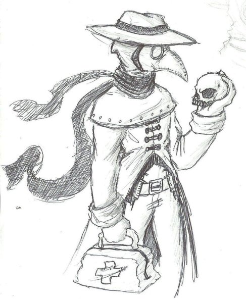 Чумной доктор SCP 049