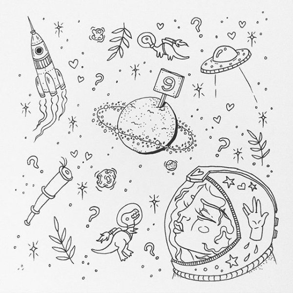Планеты карандашом