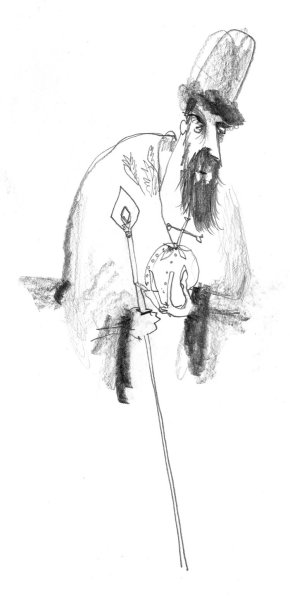 Портрет Ивана Сусанина рисунок