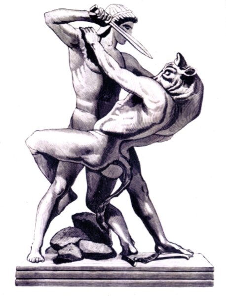 Тесей и Минотавр