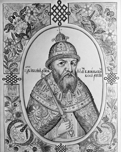 Воцарение Ивана Грозного зарисовка