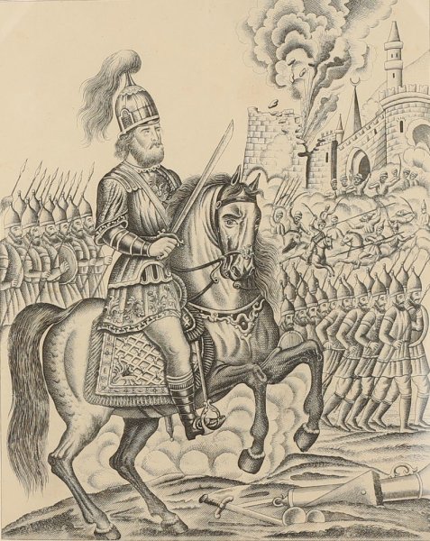 Иван Грозный карандашом