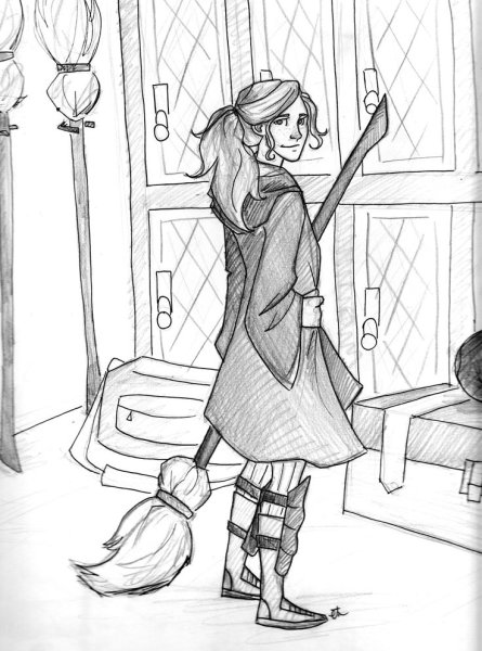 Портрет Джинни Уизли