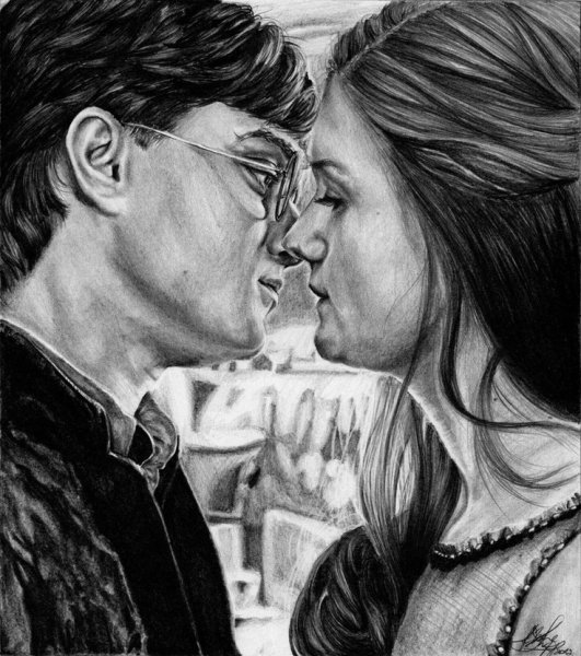 Раскраска Джинни Уизли