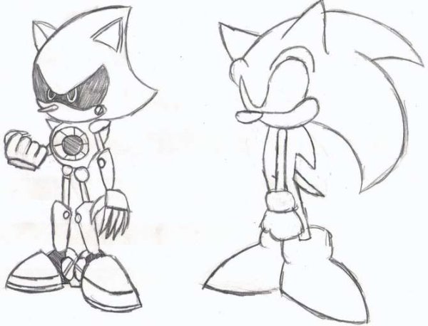Соник Соник рисования