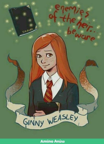 Раскраска Джинни Уизли