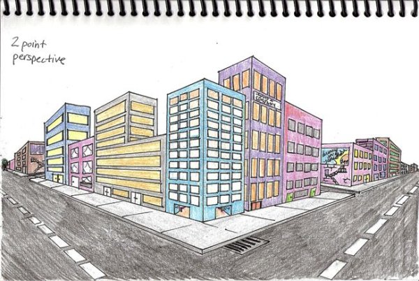 Город карандашом